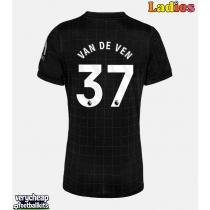 Tottenham Hotspur Micky van de Ven #37 Replica Away Shirt Ladies 2025-26 Short Sleeve